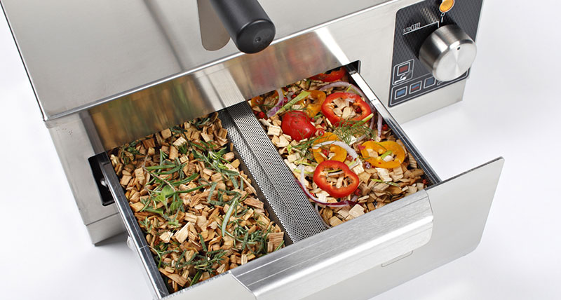 SMOK trasforma il forno combinato Angelo Po in un affumicatore professionale