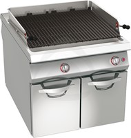 GAS CHARGRILL ON NEUTRAL CABINET