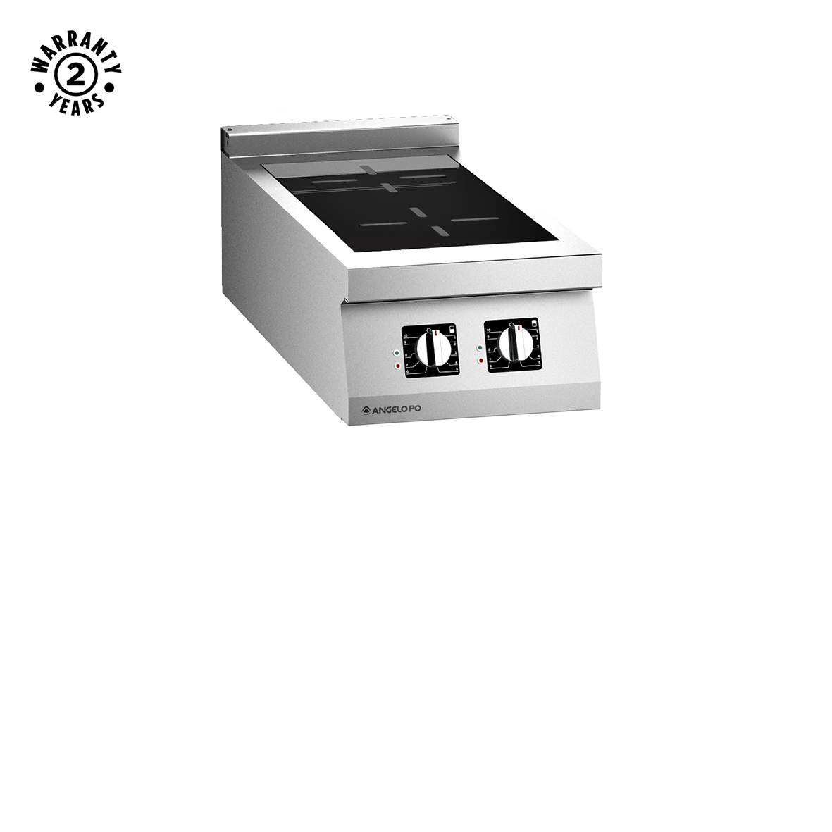 COCINA VITROCERÁMICA DE INDUCCIÓN 2 ZONAS