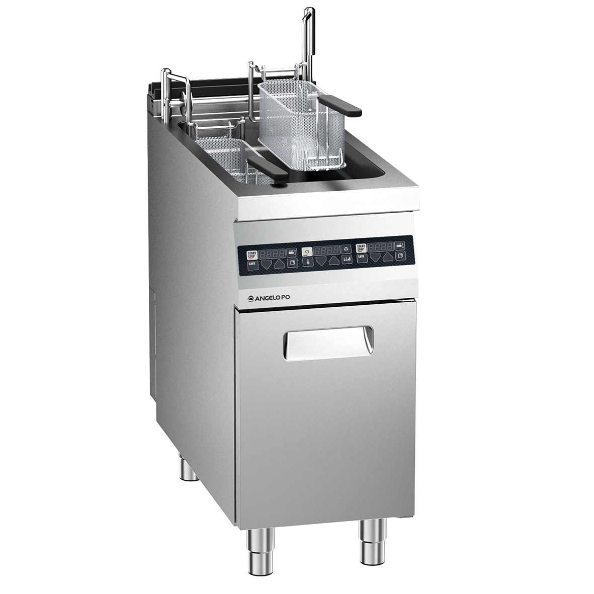 ELECTRIC FRYER 1 WELL 21 L DIGITAL CONTROLS