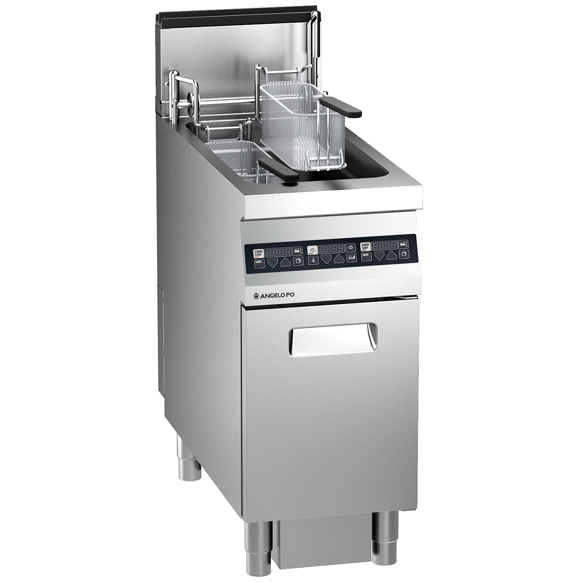 ELECTRIC FRYER 1 WELL 21 L DIGITAL CONTROLS