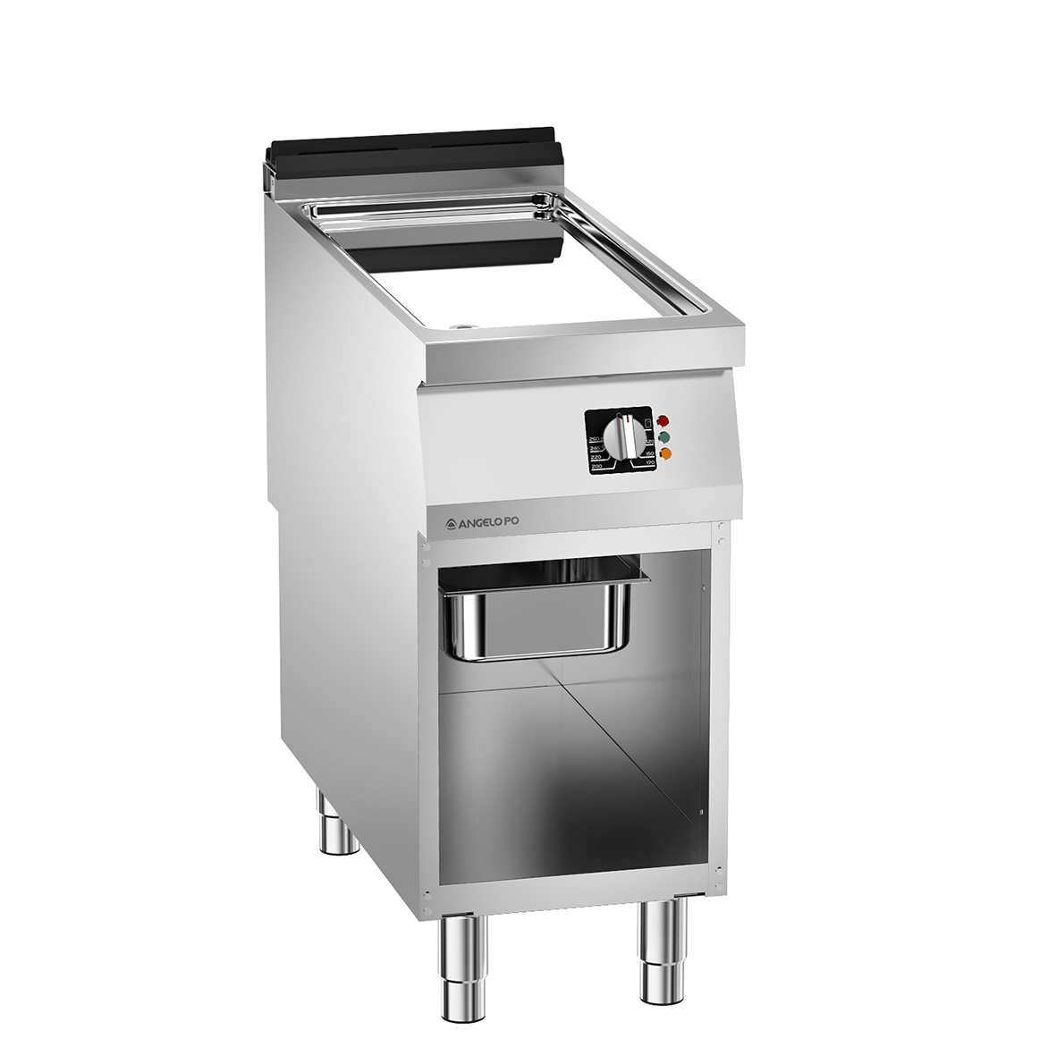 FRY-TOP ELÉCTRICO PLANCHA LISA DE COMPOUND SOBRE VANO