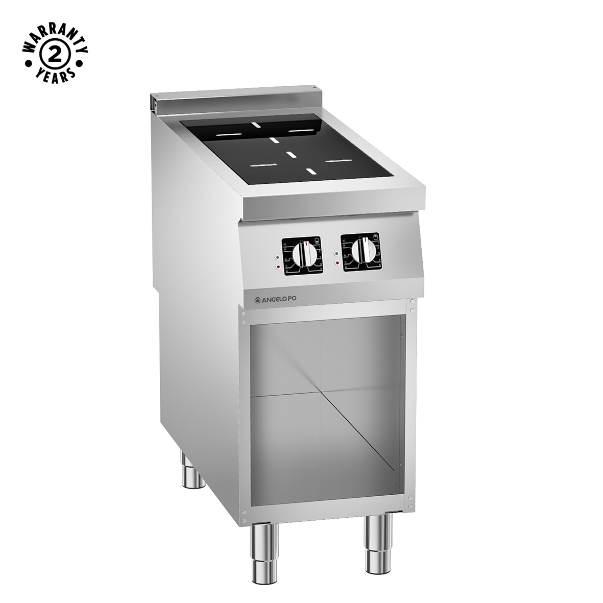 COCINA VITROCERÁMICA INDUCCIÓN 2 ZONAS SOBRE VANO