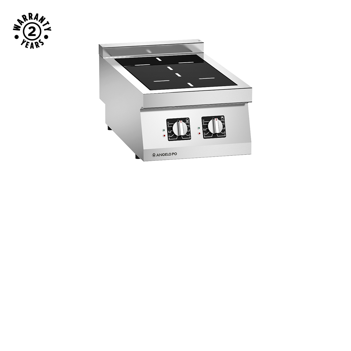 INDUCTION PYROCERAM COOKING RANGE 2 AREAS