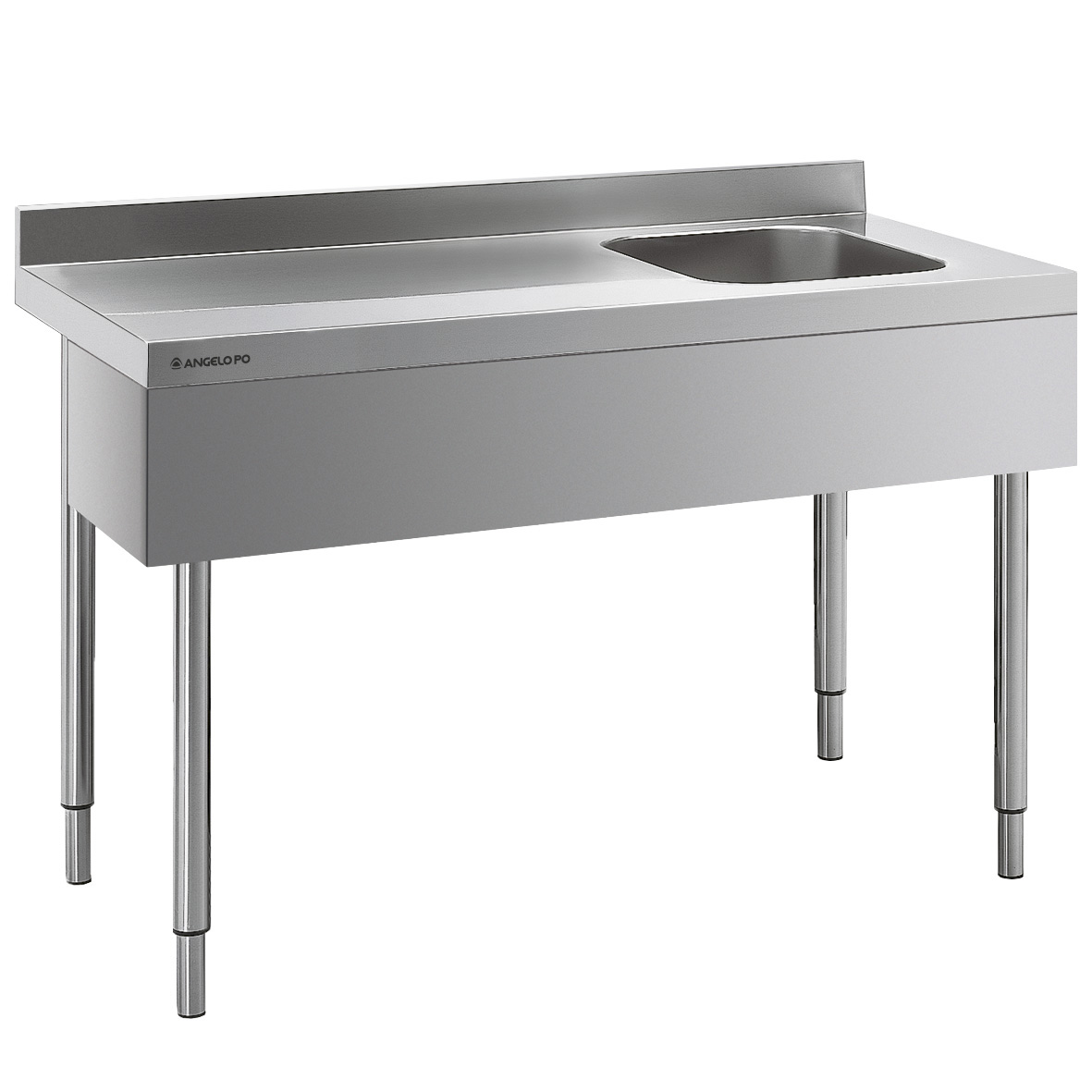 MESA CON PETO POSTERIOR SENO DERECHO 140 CM