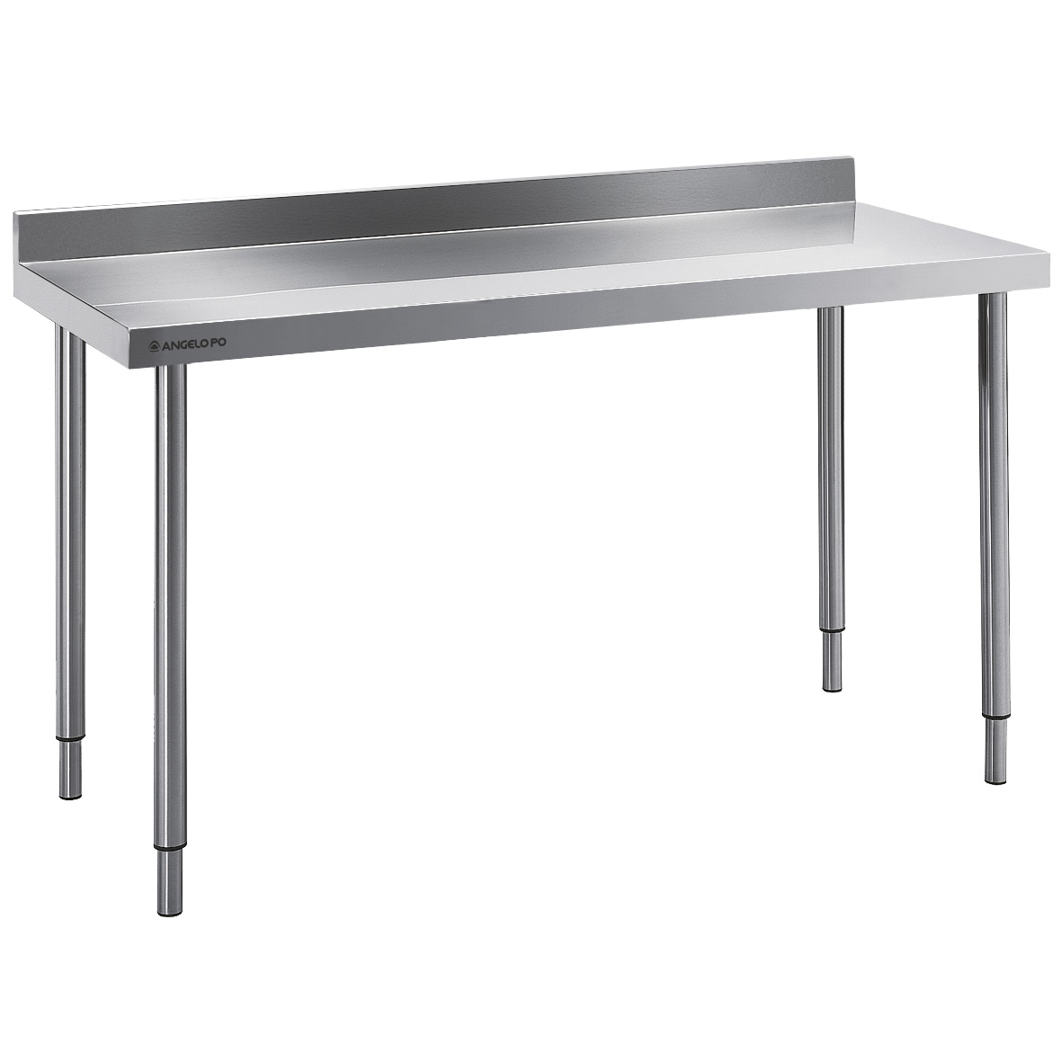 WORK TABLE WITH REAR SPLASHBACK 160 cm