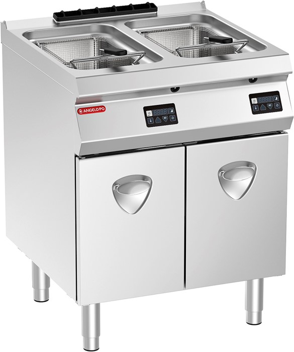ELECTRIC FRYER 2 WELLS 15+15 L DIGITAL CONTROLS