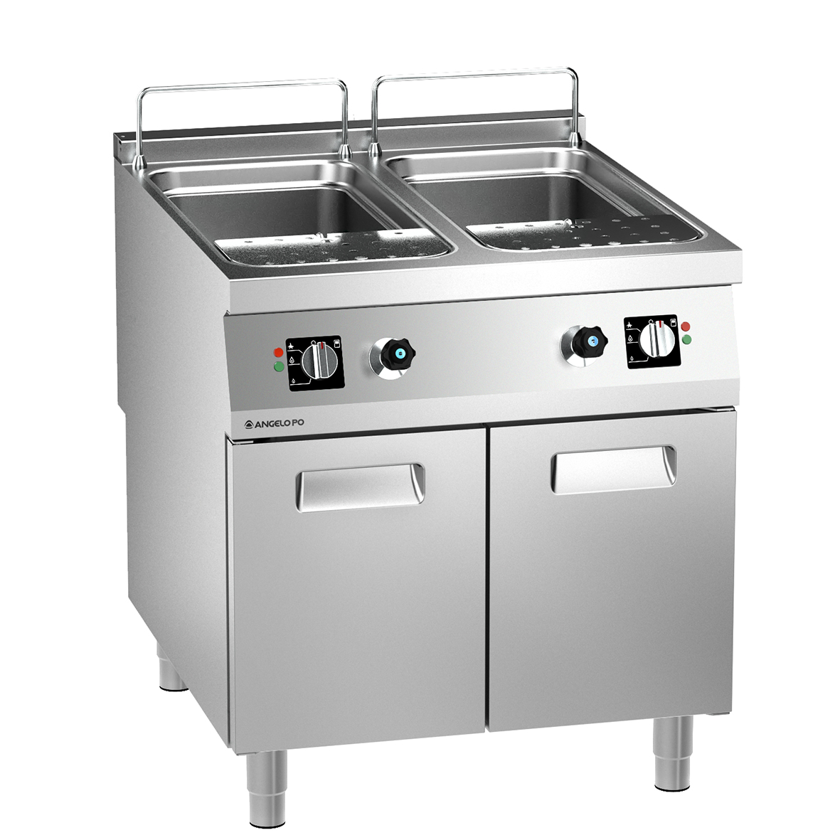COCEDOR DE PASTA ELECTRICO 2 CUBAS 40+40 L