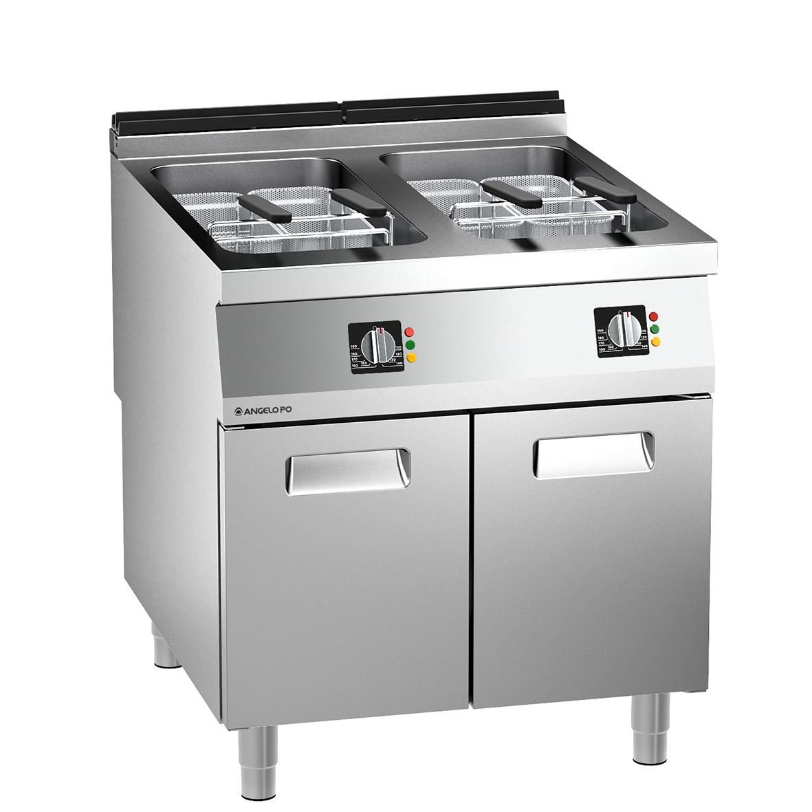 ELECTRIC FRYER 2 WELLS 21+21 L