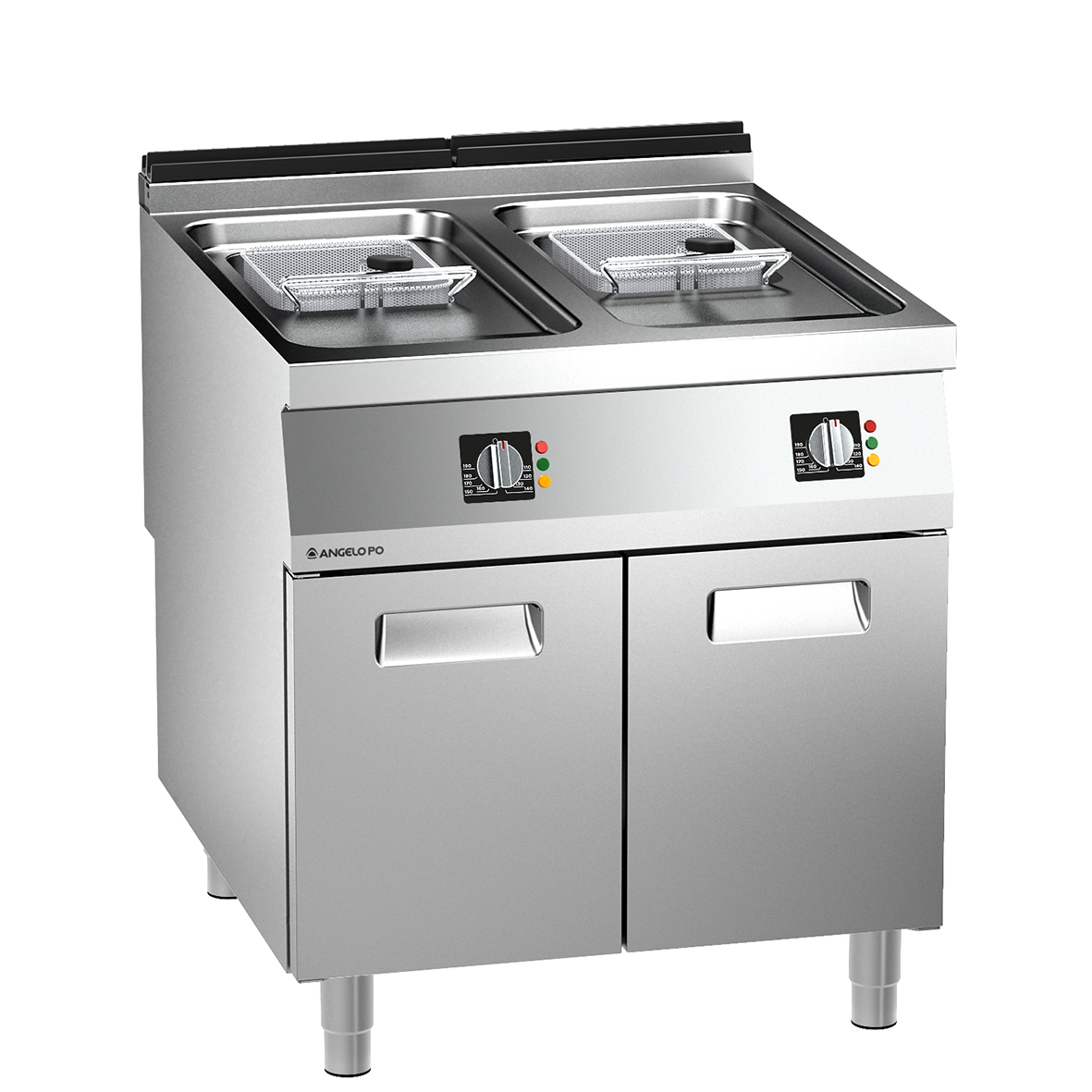ELECTRIC FRYER 2 WELLS 15+15 L