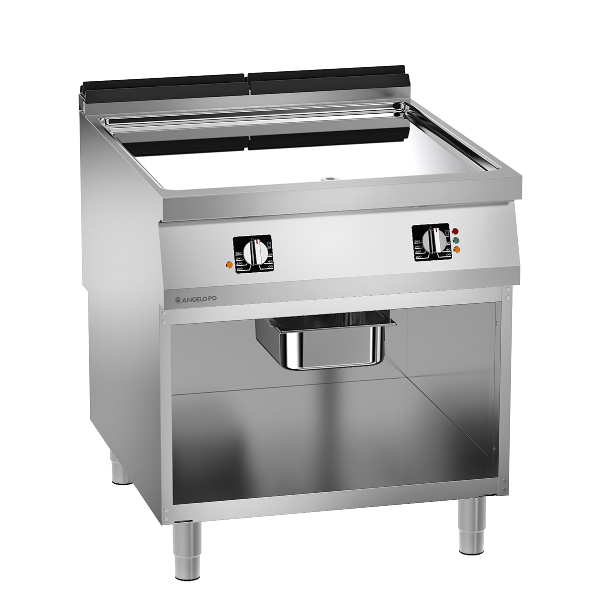 FRY-TOP ELÉCTRICO PLANCHA LISA DE COMPOUND SOBRE VANO