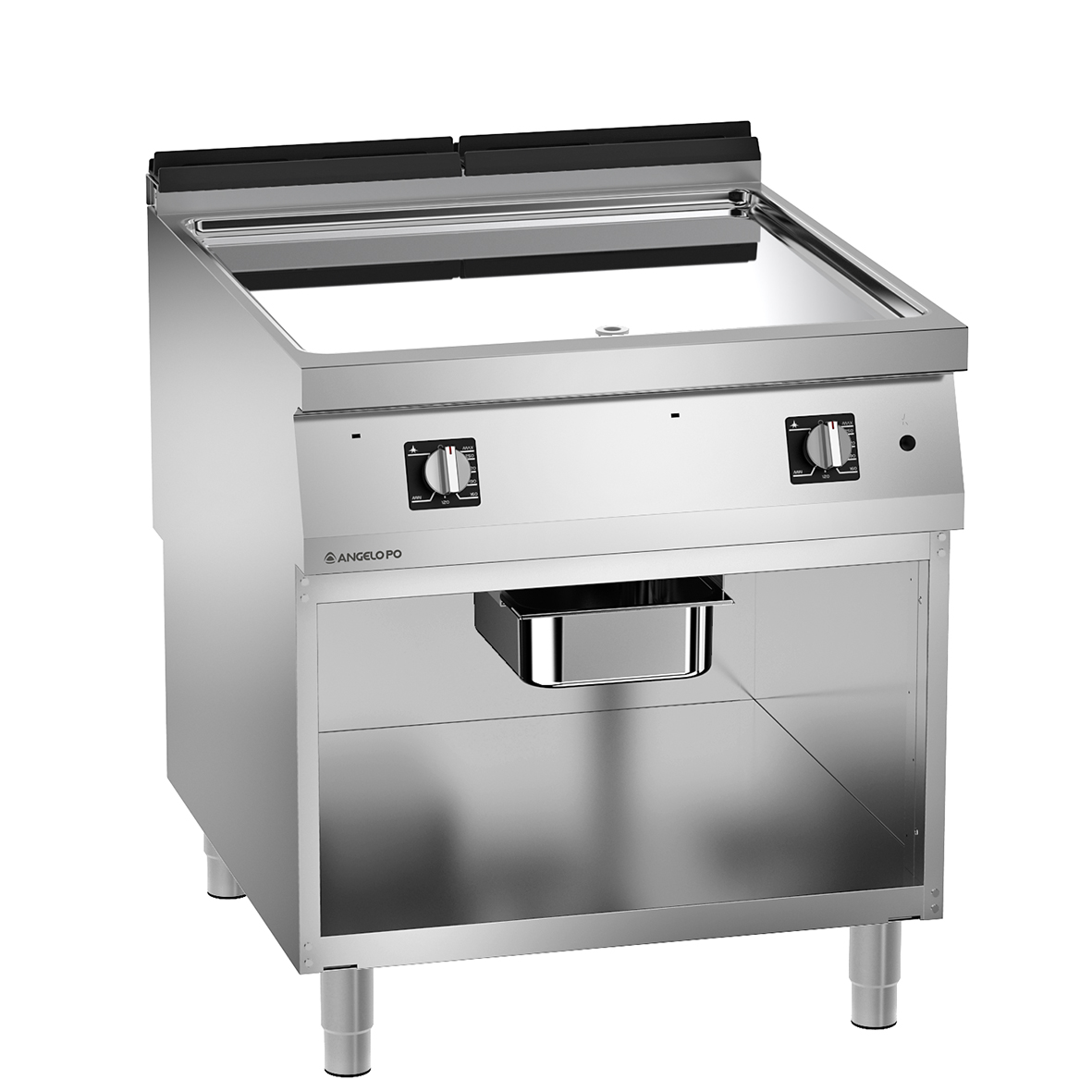 FRY-TOP DE GAS PLANCHA LISA DE COMPOUND SOBRE VANO