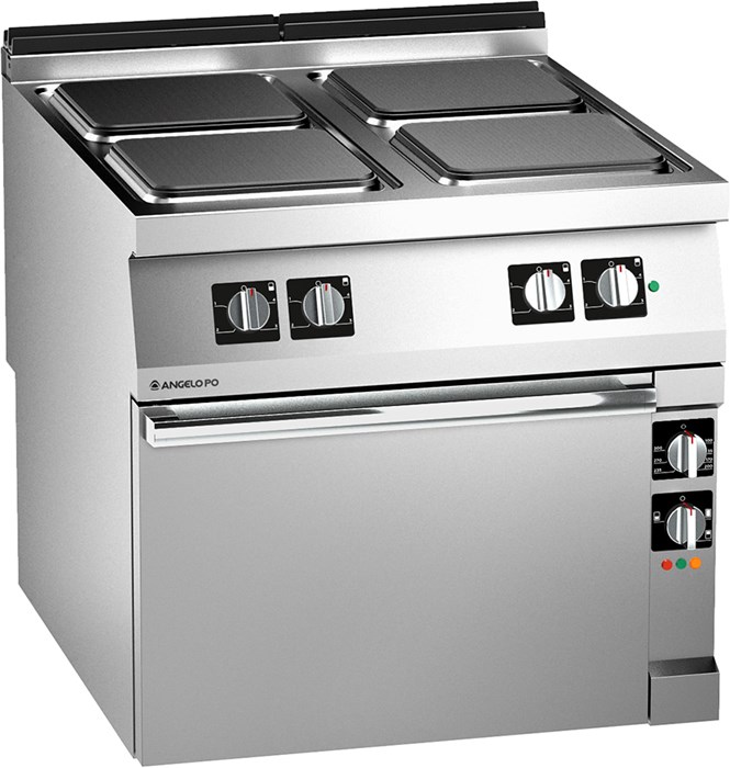 4 PLATE ELECTRIC RANGE, ELECTRIC STATIC OVEN- 400V