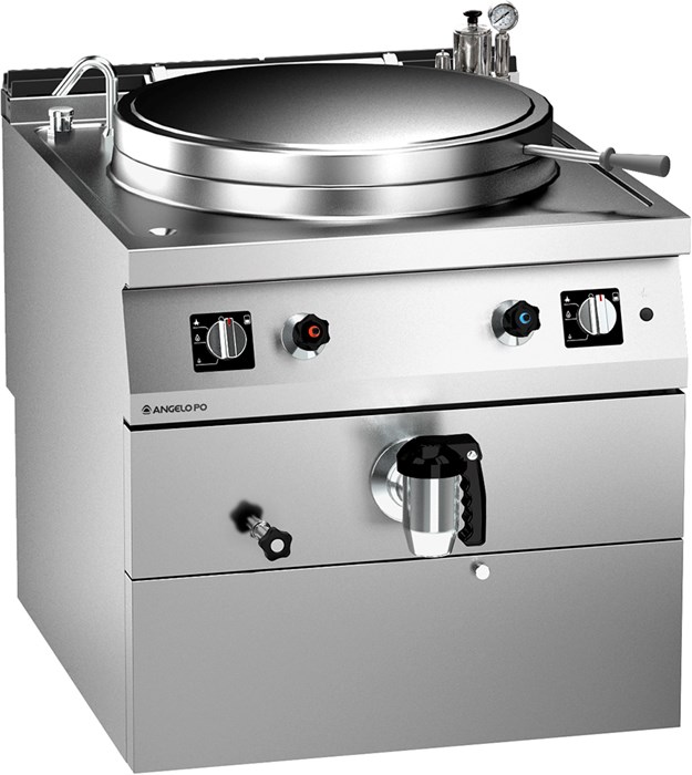 GAS INDIRECT HEATED BOILING PAN 100 L