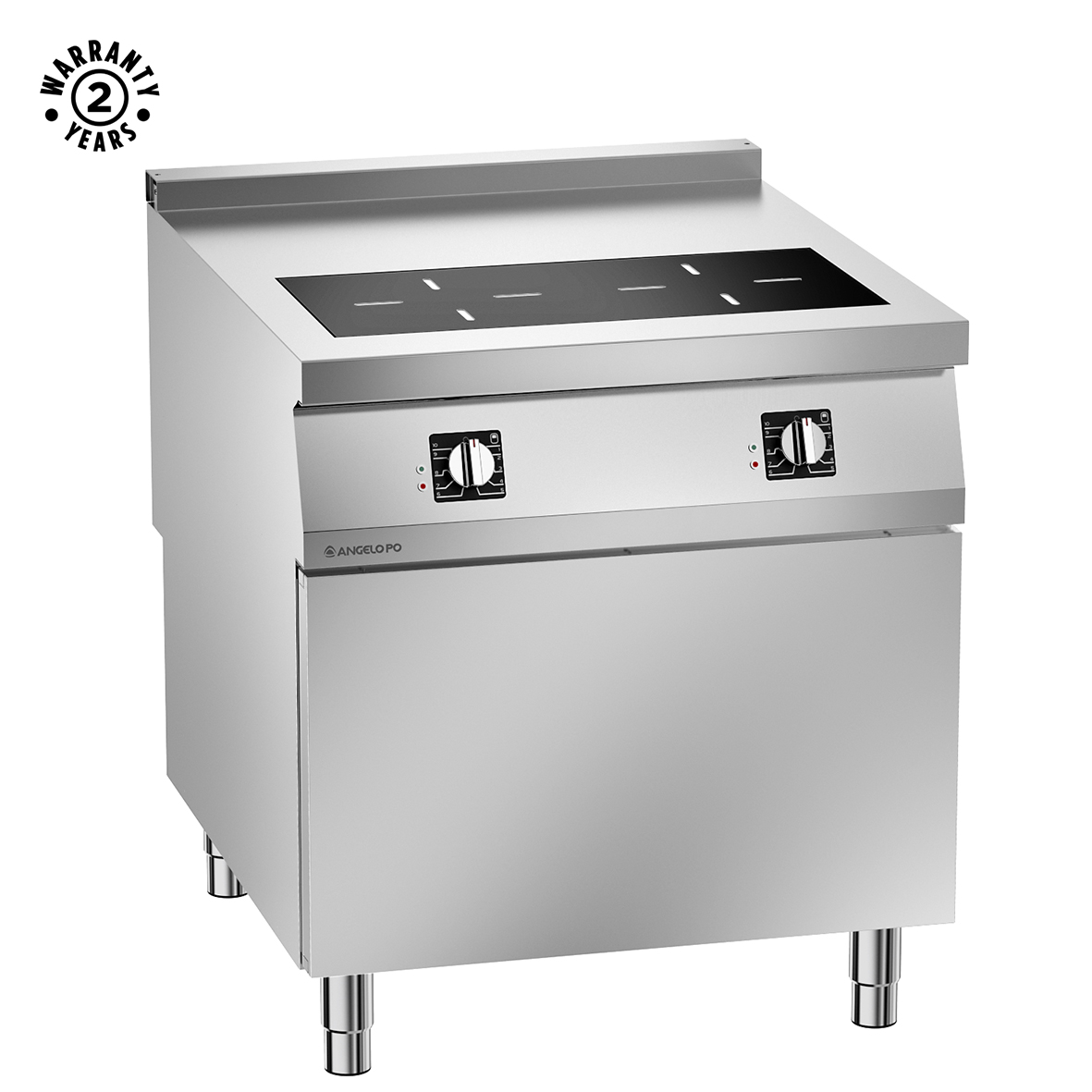 COCINA VITROCERÁMICA INDUCCIÓN 2 ZONAS SOBRE VANO