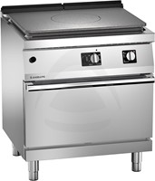 SOLID TOP GAS RANGE WITH GAS STATIC OVEN