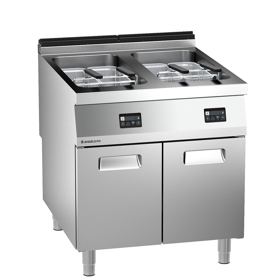 ELECTRIC FRYER 2 WELLS 21+21 L DIGITAL CONTROLS