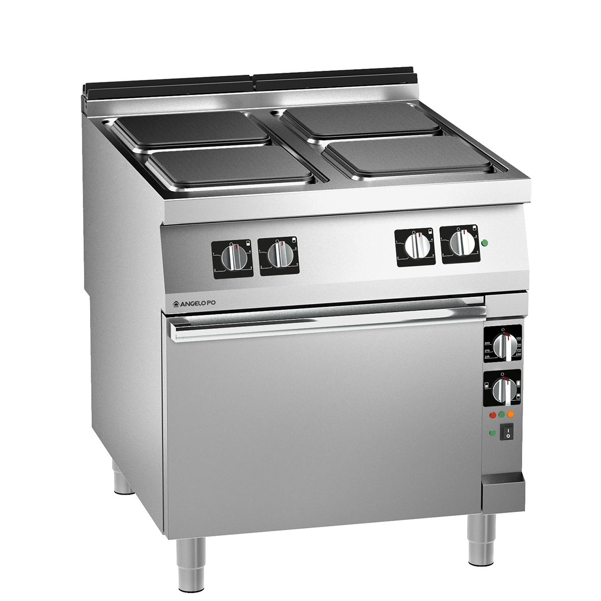 ЭЛЕКТРИЧЕСКАЯ ВАРОЧНАЯ ПОВЕРХНОСТЬ С ЧЕТЫРЬМЯ ПЛИТАМИ И КОНВЕКЦИОННОЙ ПЕЧЬЮ