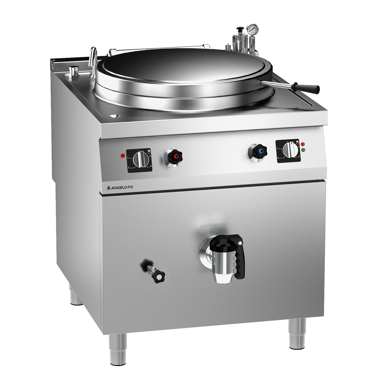 ПИЩЕВАРОЧНЫЙ ЭЛЕКТРИЧЕСКИЙ КОТЕЛ КОСВЕННОГО НАГРЕВА (140Л.)