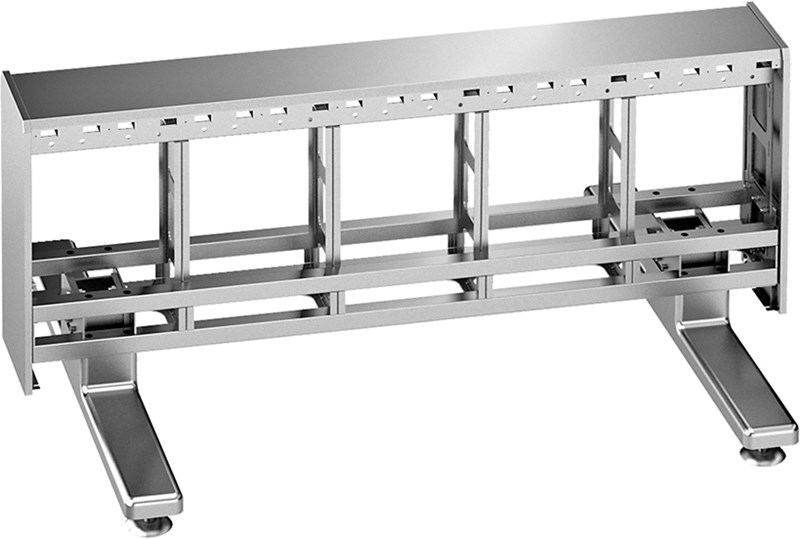 DOUBLE-FRONT CANTILEVER SUPPORT 200 CM