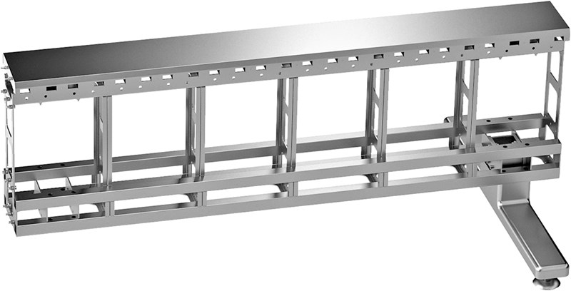 EXTENSION TO DOUBLE FRONT CANTILEVER SUPPORT - 240 CM