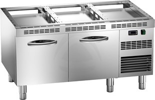 REFRIGERATED COUNTER  -2°C ÷ +10°C - 2 BIG DRAWERS
