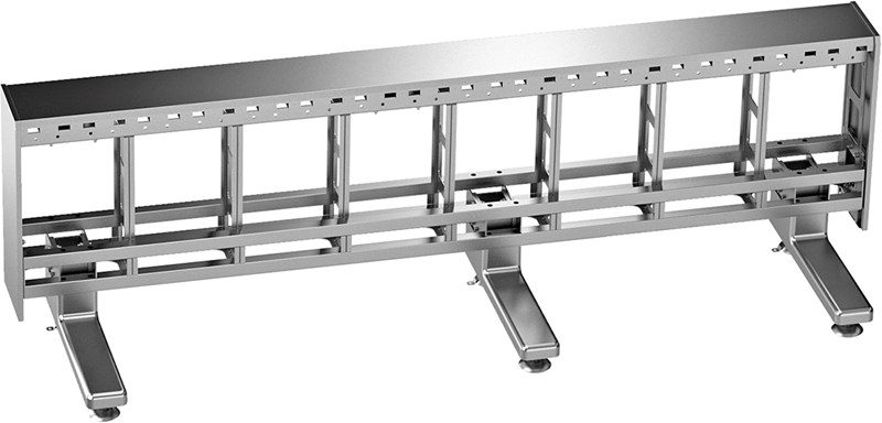 SINGLE-FRONT CANTILEVER SUPPORT 320 CM