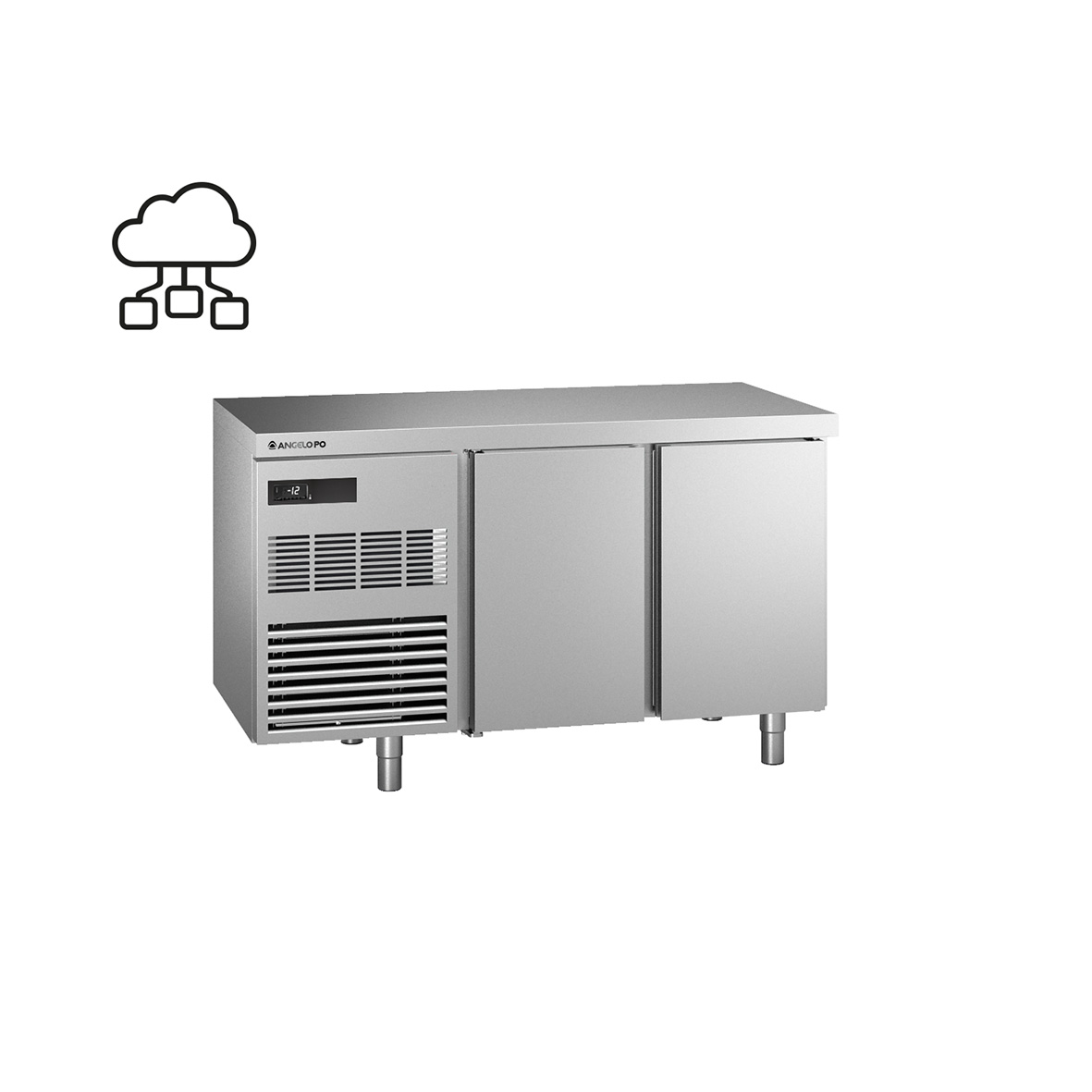 REFRIGERATED COUNTER -24°C ÷ -12°C DEPTH 70 CM GN