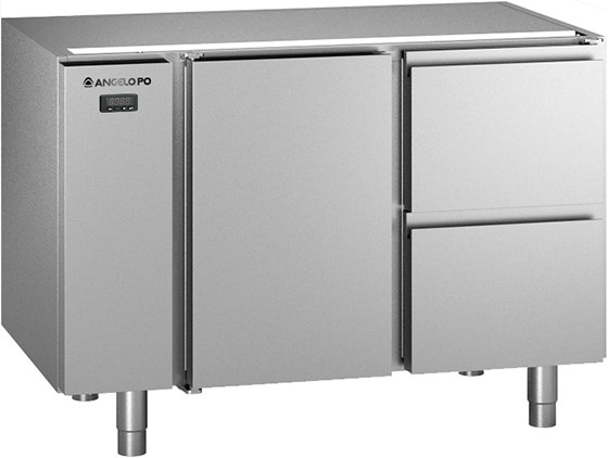 REFRIGERATED COUNTER -2°C ÷ +8°C DEPTH 70 CM GN 1/1 WITHOUT MOTOR WITHOUT WORKTOP