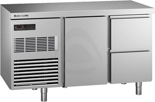 REFRIGERATED COUNTER 0 ÷ +10°C DEPTH 70 CM WITH WORKTOP