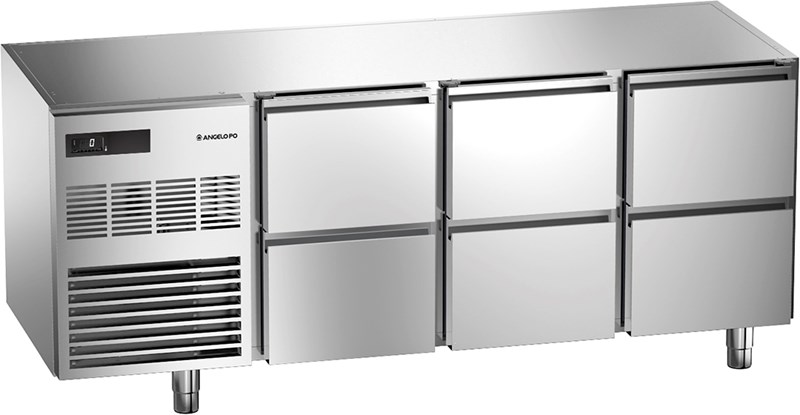 REFRIGERATED COUNTER 0 ÷ +10°C DEPTH 70 CM WITHOUT WORKTOP