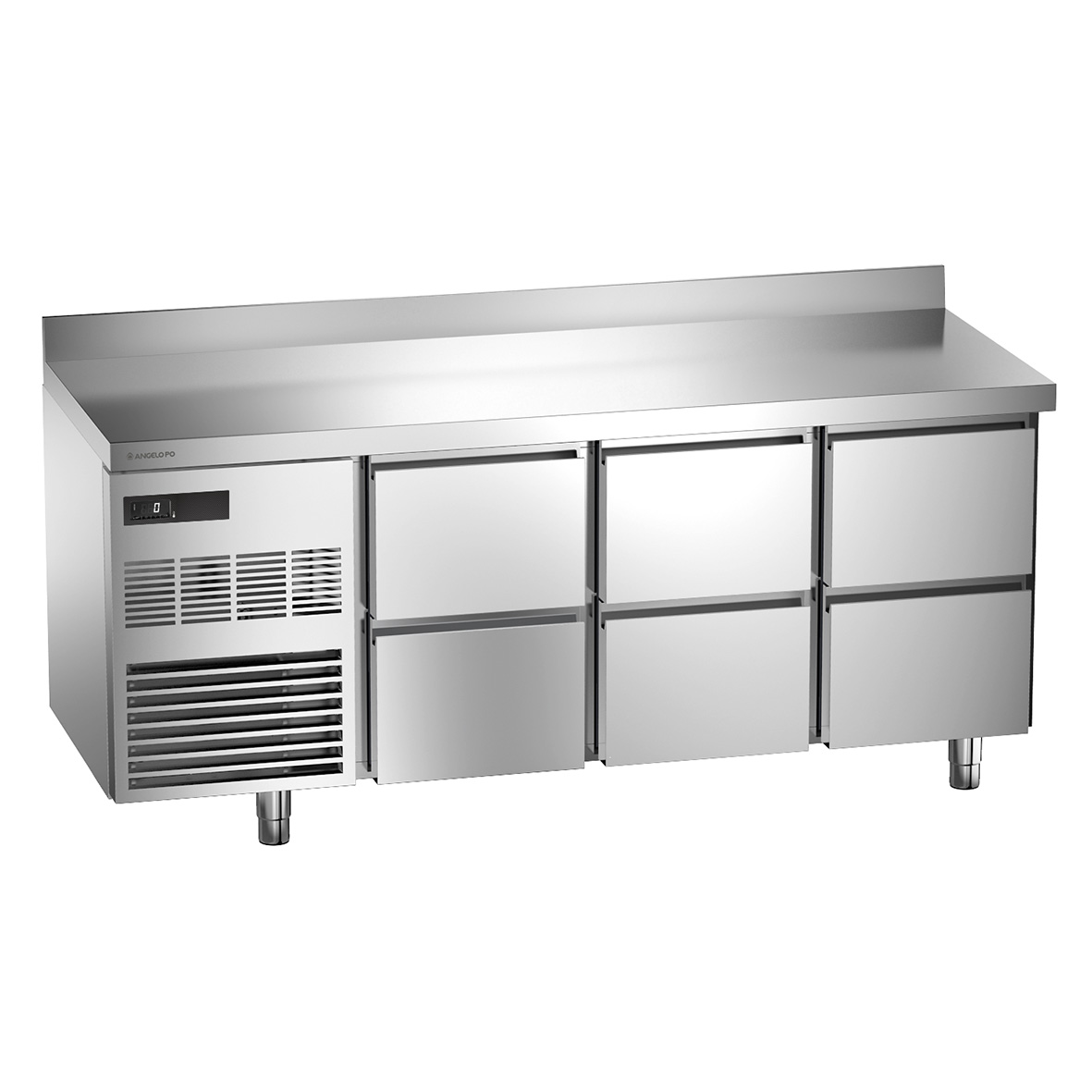 BASE REFRIGERATA  0 ÷ +10°C PROFONDITA' 70 CM GN 1