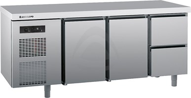 REFRIGERATED COUNTER 0 ÷ +10°C DEPTH 70 CM WITH WORKTOP