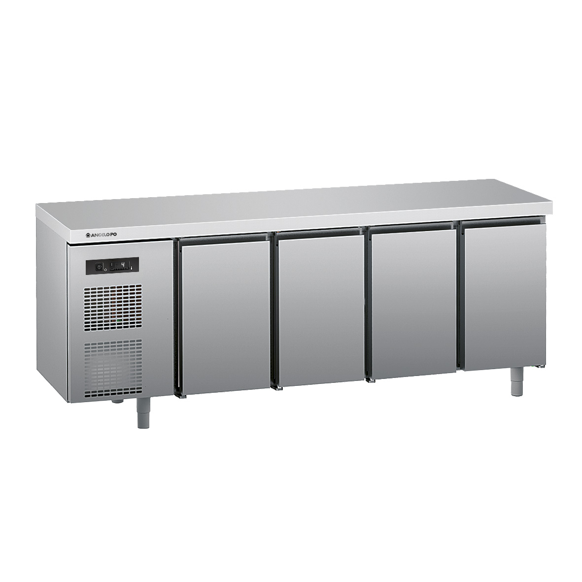 REFRIGERATED COUNTER 0 ÷ +10°C DEPTH 70 CM GN 1/1 WITH WORKTOP