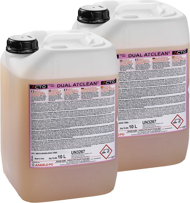 DETERGENT DUAL ATCLEAN2  - 2 10LT CANS