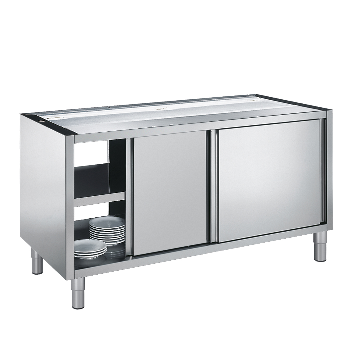 ARMARIO CON PUERTAS CORREDERAS EN LOS DOS FRENTES