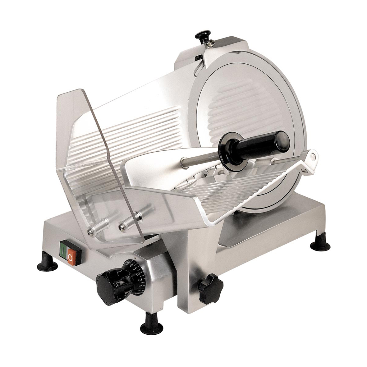 AFFETTATRICE A LAMA INCLINATA Ø 300 MM COMPATTA