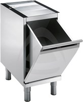 HOPPER FOR CONTINUOUS WORK SURFACE