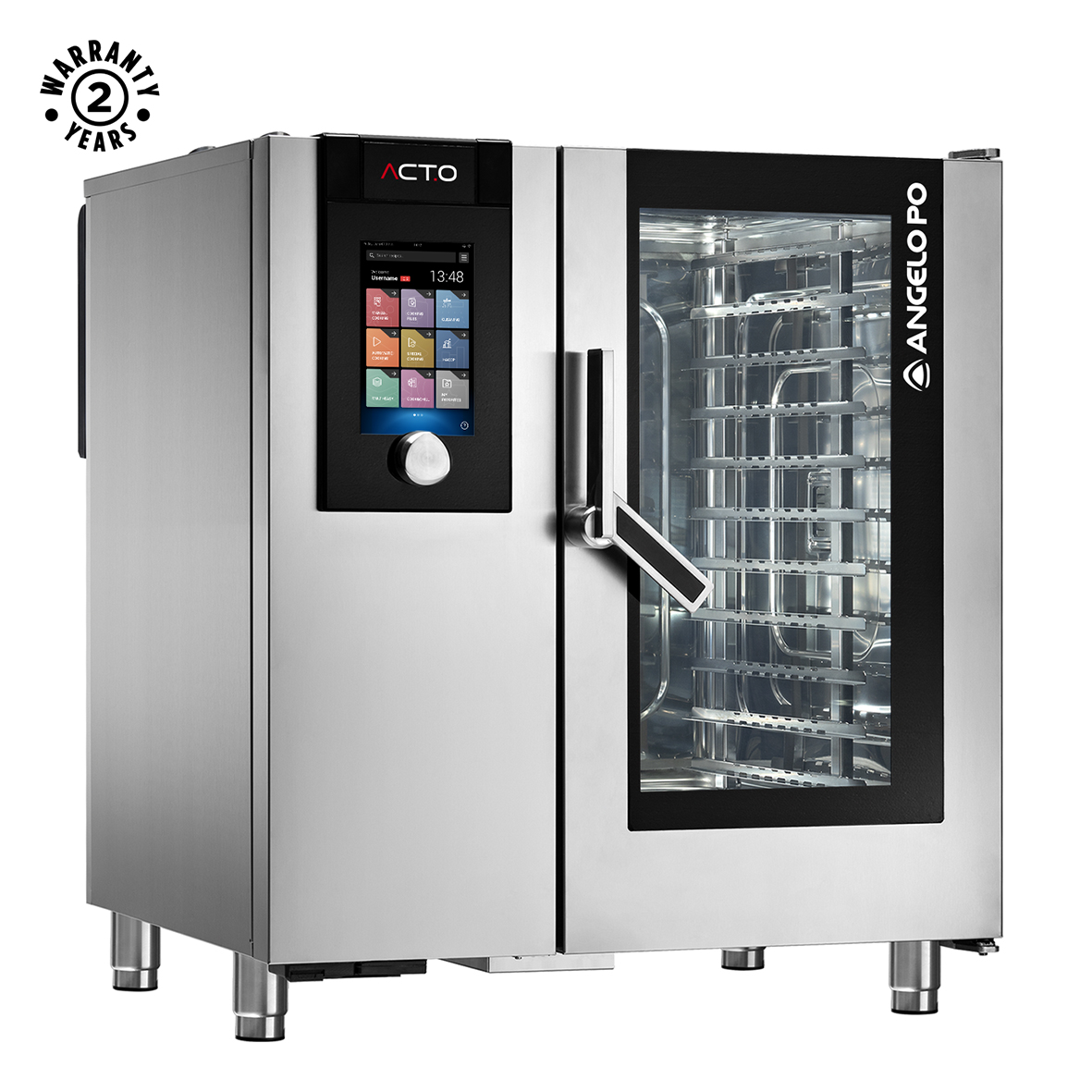 HORNO COMBINADO ACT.O ELÉCTRICO 10×GN 1/1