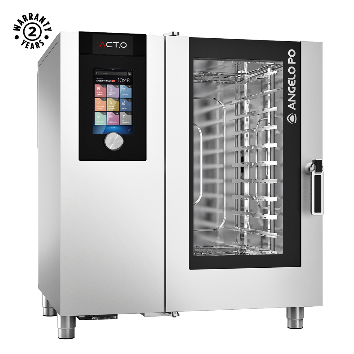 ACT.O ELECTRIC COMBI OVEN 10X1/1 GN WITH RIGHT-HAND DOOR OPENING