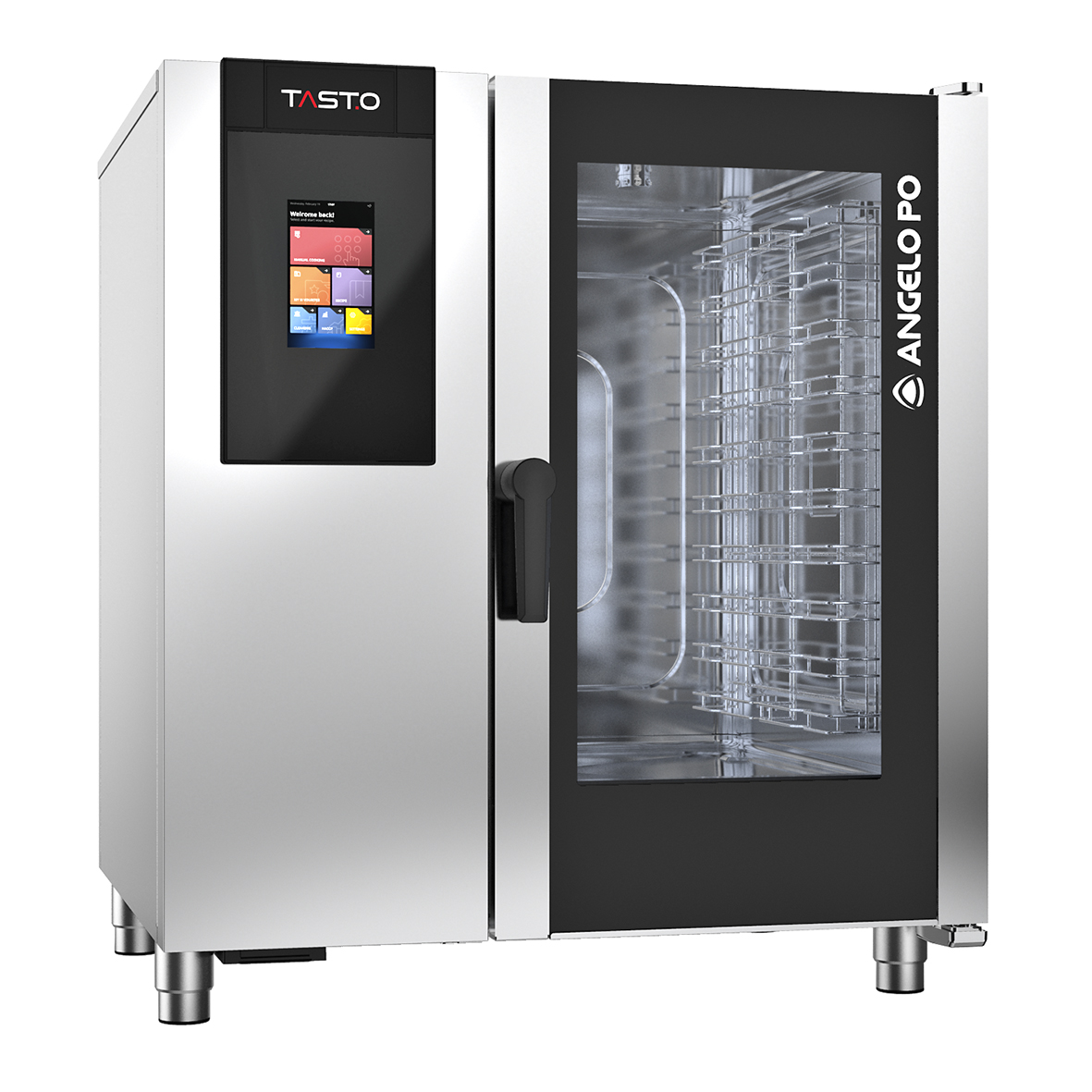 HORNO MIXTO GAS 10 X GN 1/1 CON SISTEMA DE LAVADO AUTOMÁTICO