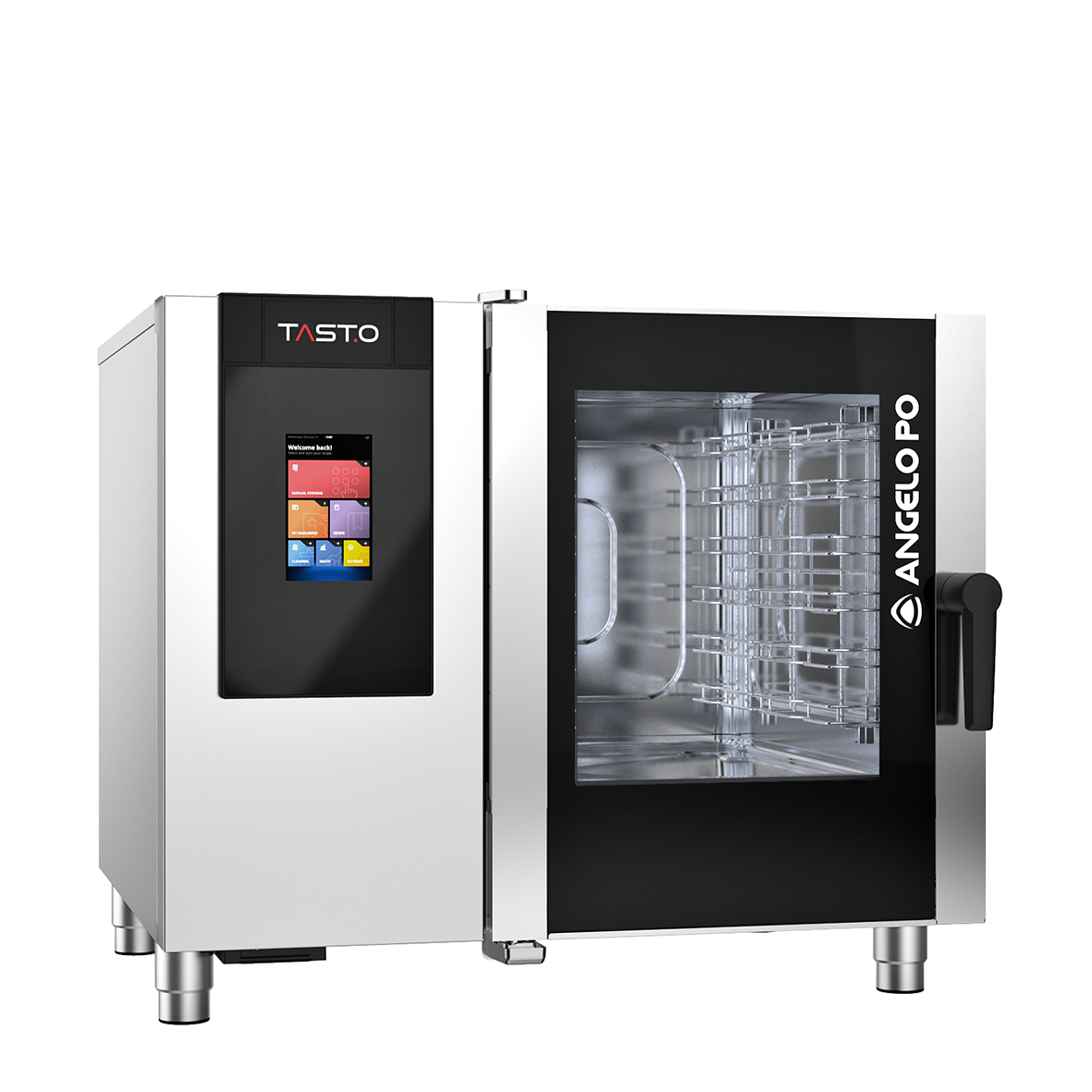 HORNO MIXTO ELÉCTRICO 6 X GN 1/1, APERTURA PUERTA DE DERECHA A IZQUIERDA