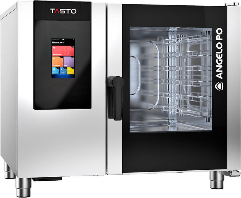 GAS COMBI OVEN 6 X GN 1/1 WITH AUTOMATIC WASHING SYSTEM