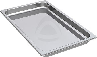 STAINLESS STEEL CONTAINER GN 1/1, HEIGHT 2 CM
