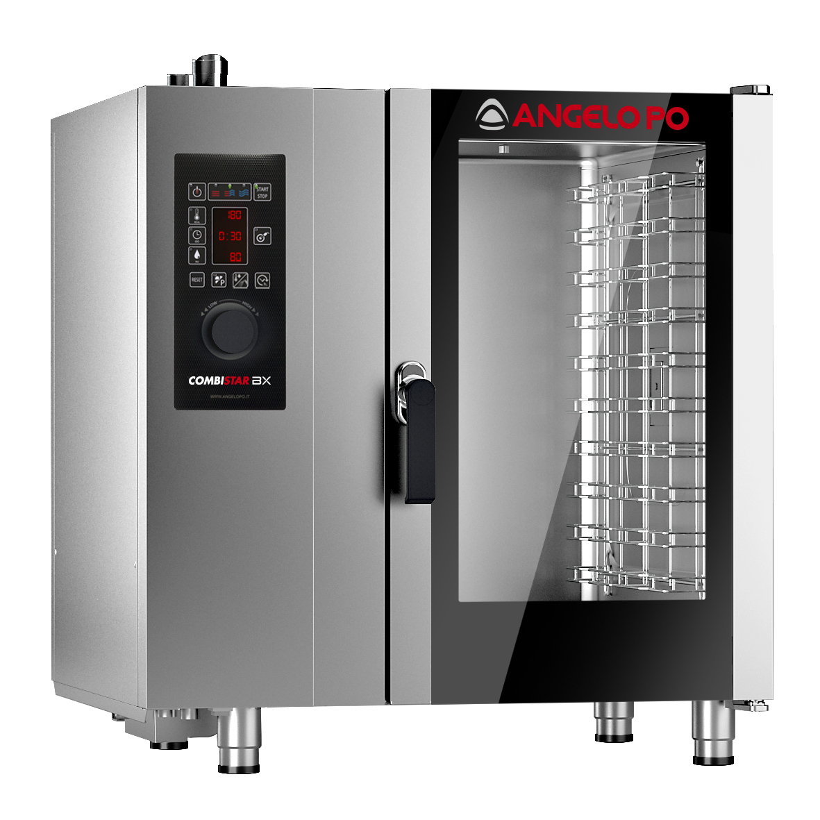 ELEKTRISCHER KOMBI-DÄMPFER 10 X 1/1GN