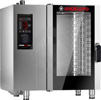 ELECTRIC COMBI OVEN 10X1/1GN WITH RIGHT-HAND DOOR OPENING AND WITH AUTOMATIC WASHING SYSTEM