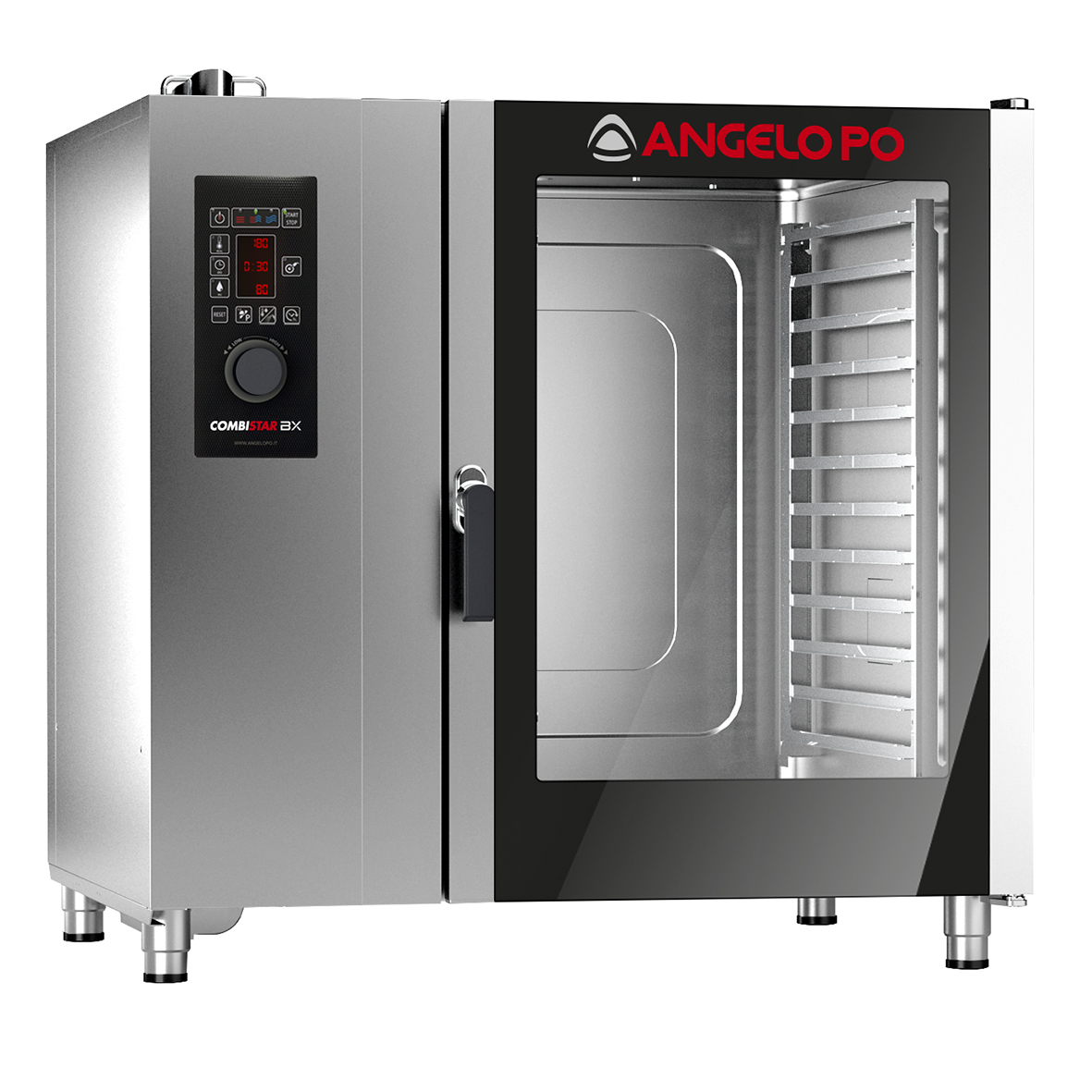 FORNO COMBINATO 12X2/1GN GAS CON LAVAGGIO AUTOMATI
