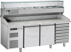 COMPLETE REFRIGERATED PIZZA COUNTER