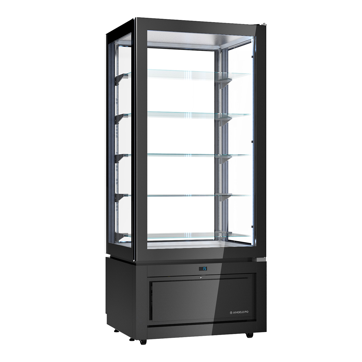 REFRIGERATED DISPLAY UNIT +14 ÷ +16°C COLOR BLACK