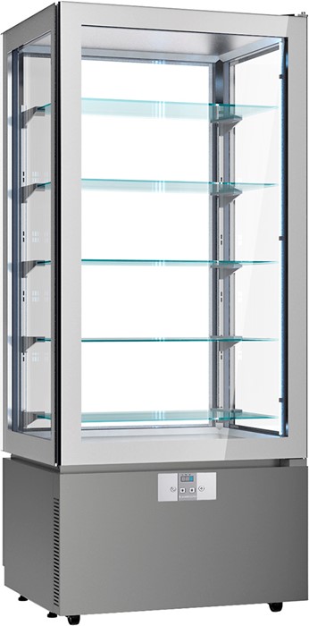 Refrigerated display unit +14 ÷ +16°c color grey - c8g